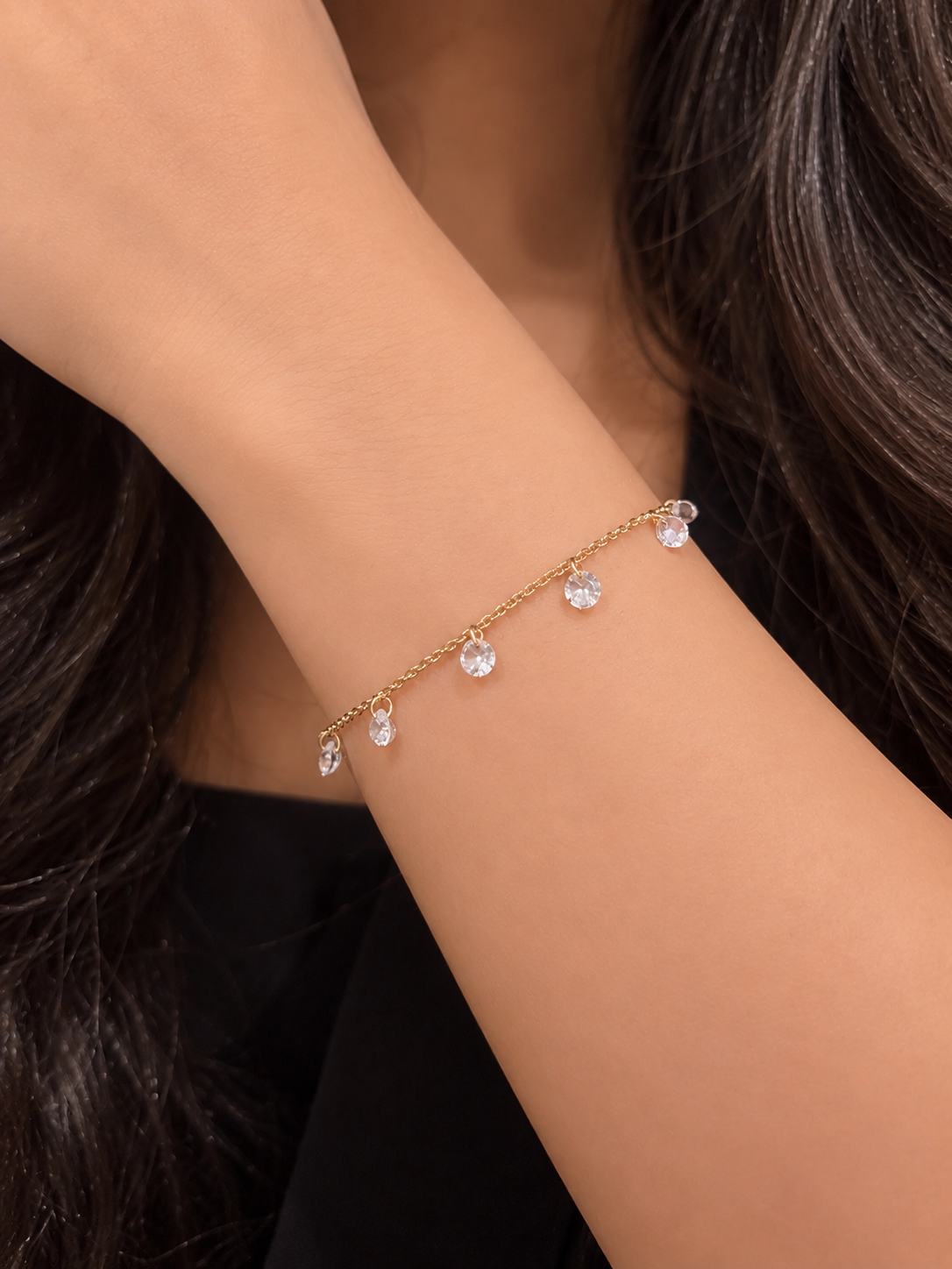 Crystal Drop Bracelet