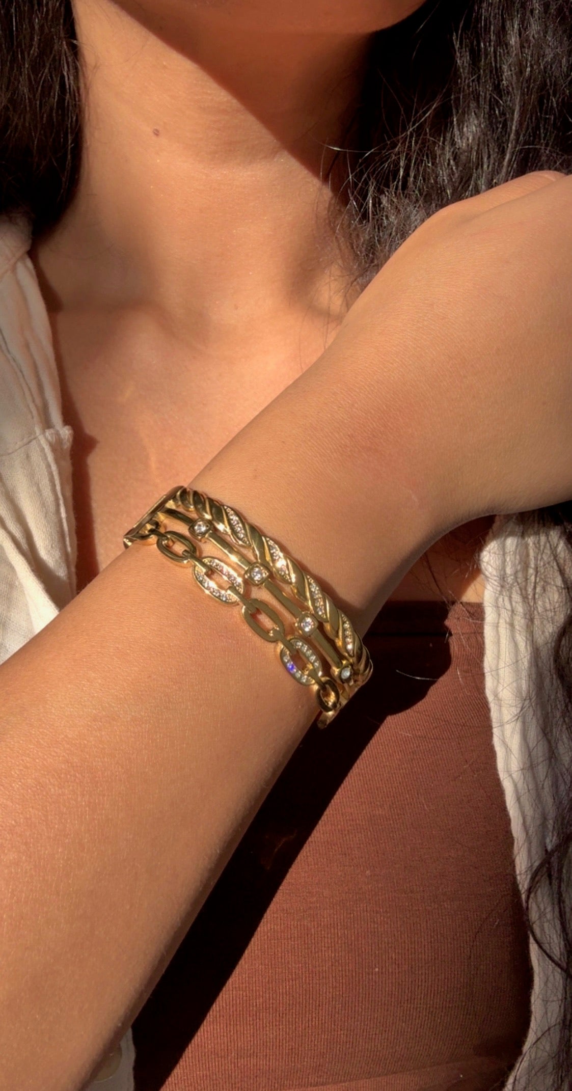 Signature Link Bangle