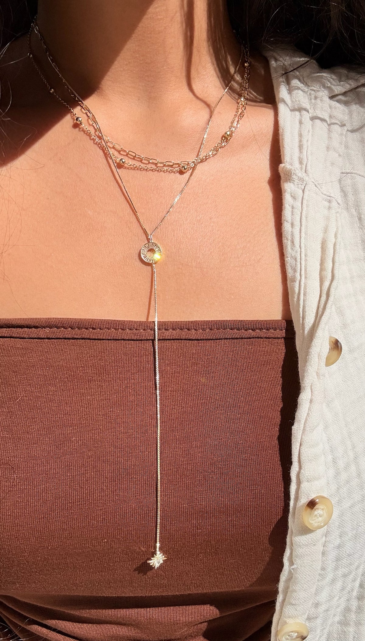 Celestial Drop Necklace
