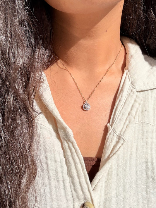 Luna Halo Necklace