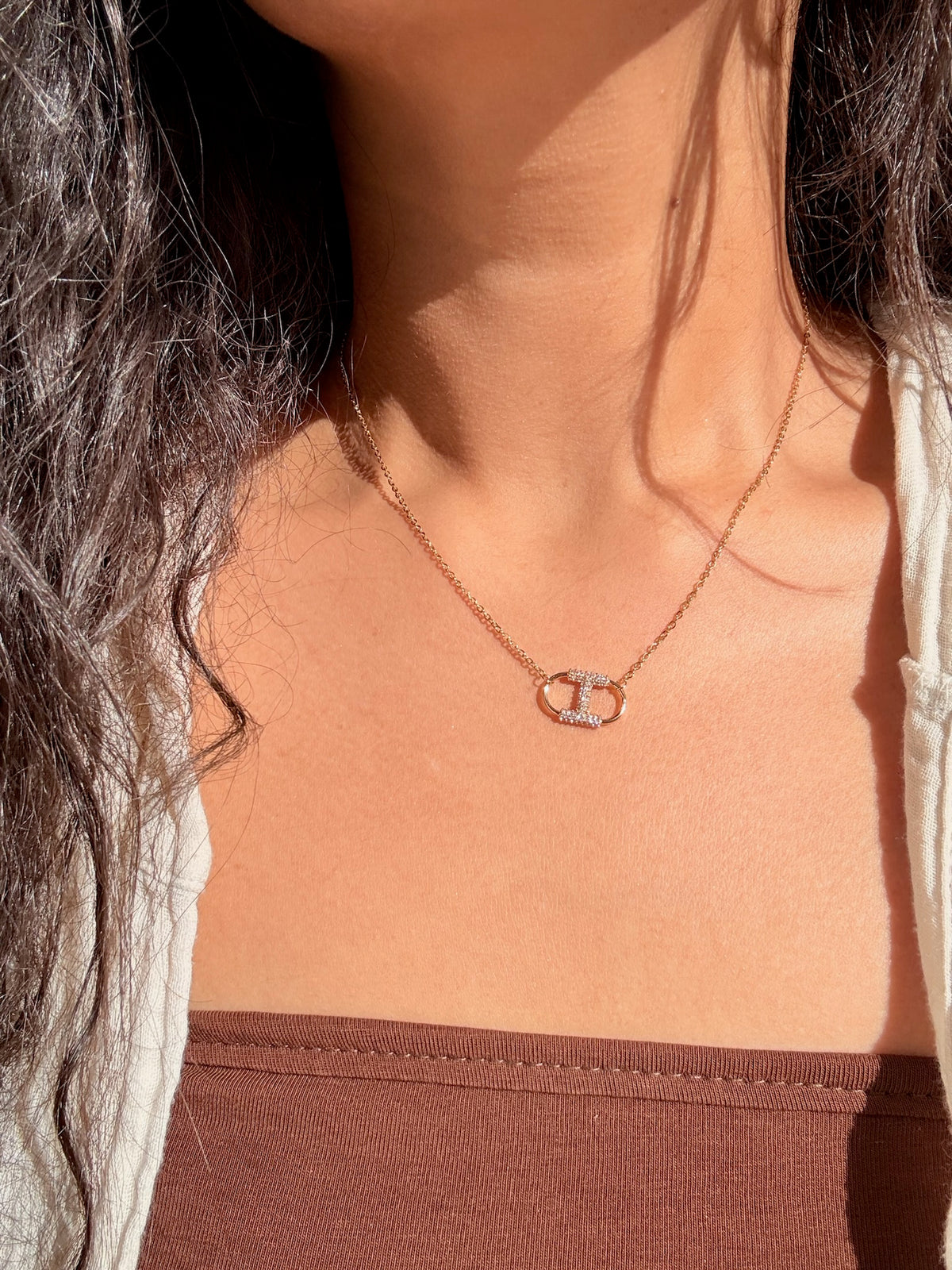 Crystal Link Necklace