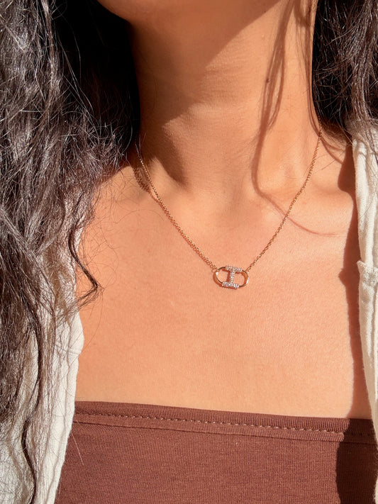 Crystal Link Necklace