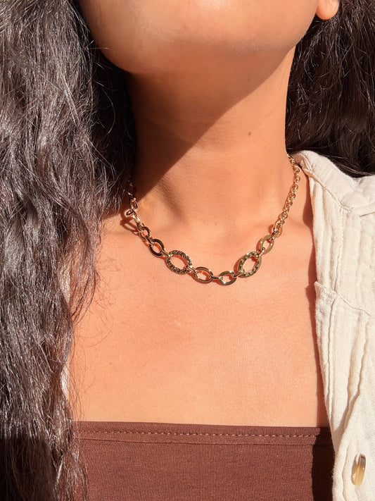Statement Link Chain Necklace