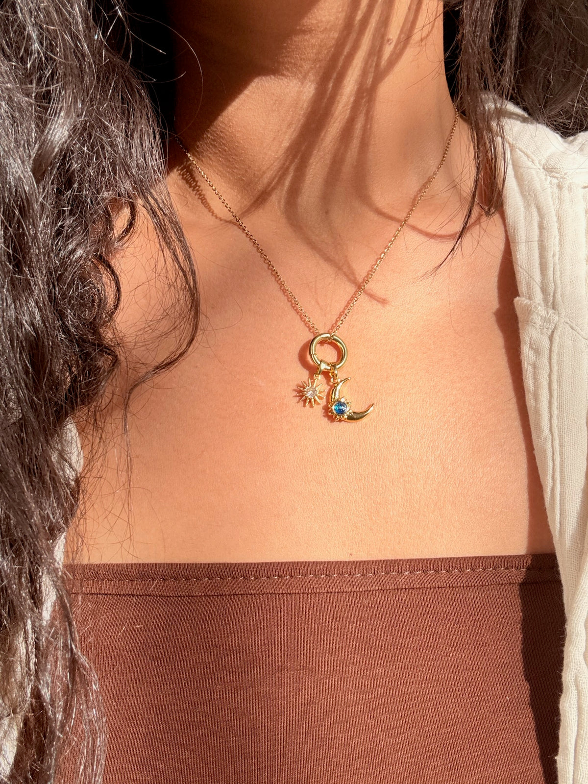 Golden Eclipse Necklace