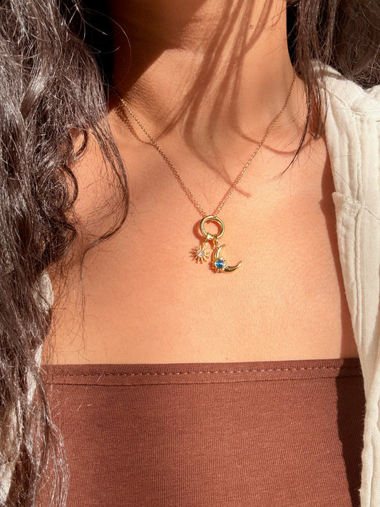 Golden Eclipse Necklace