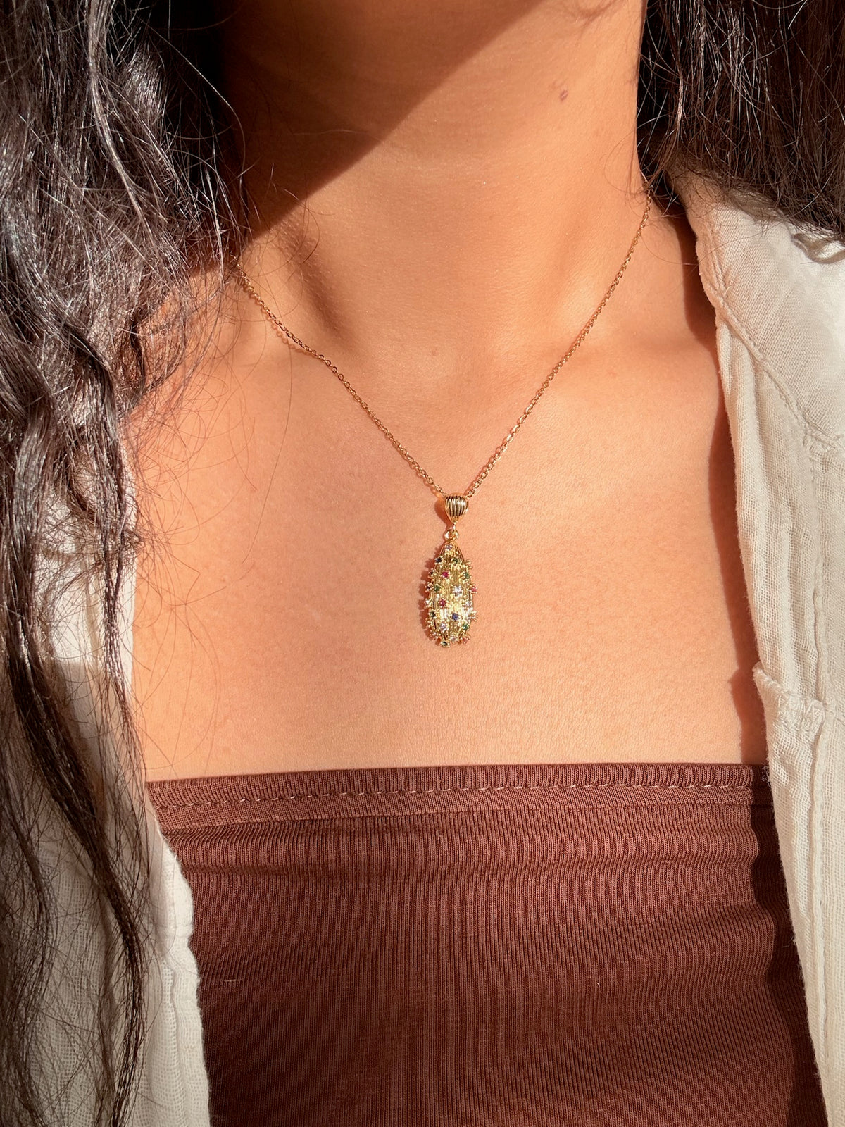 Golden Bloom Necklace
