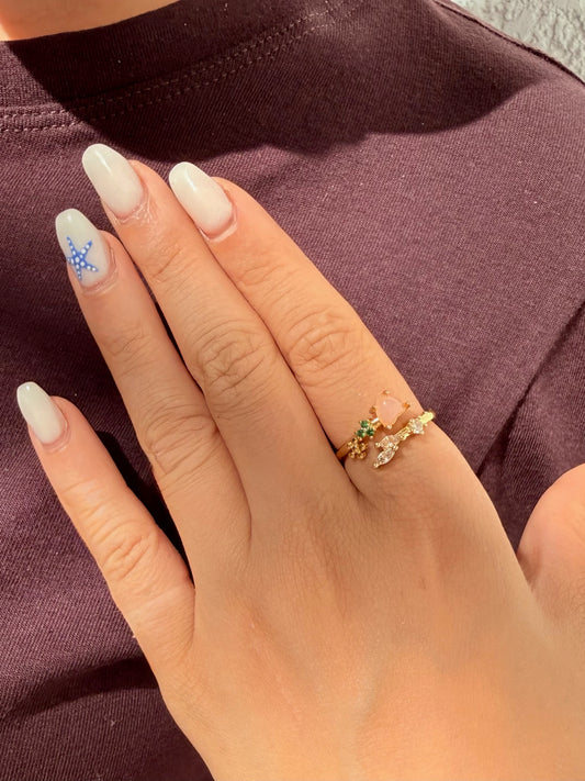 Bloom Stack Ring Set