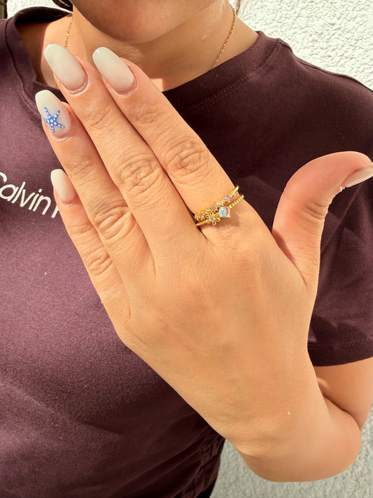Ocean Bloom Ring